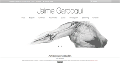 Desktop Screenshot of jaimegardoqui.com