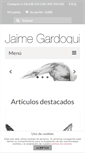 Mobile Screenshot of jaimegardoqui.com